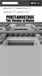 Mobile Screenshot of portlandstage.com